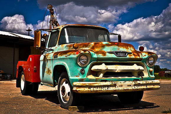 Old Tow Truck