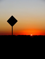 Dirt Road Sunset